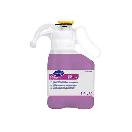 Detergente Desinfetante Suma Bac D10 SmartDose 1,4 Litros: Limpeza Profunda e Proteção Eficiente!