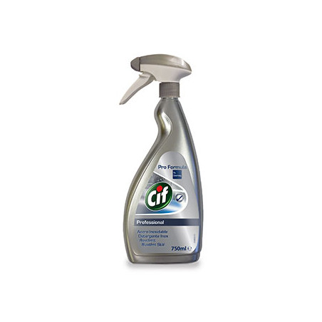 Limpeza perfeita para superfícies de inox com o incrível Detergente Cif Power Formula de 750ml!