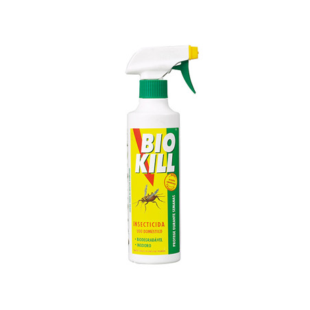 Elimine os insetos da sua casa com o Inseticida Biokill de 375ml - Proteção eficaz contra todas as pragas!