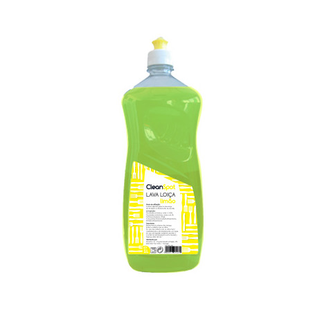 Limpeza eficaz e frescor cítrico: Detergente Manual de Limão Cleanspot 1L