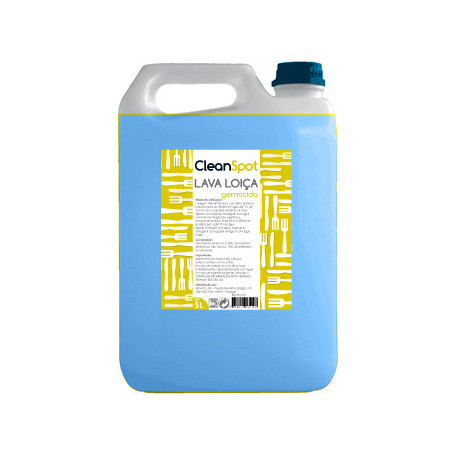 Detergente Manual de Limpeza de Louça Cleanspot Germicida 5L - Mantenha sua louça limpa e livre de germes!