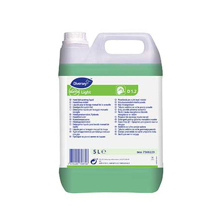 Detergente Manual para Lava-Louças Suma Light D1.2 5 Litros - Limpeza Eficaz e Economia Garantida!