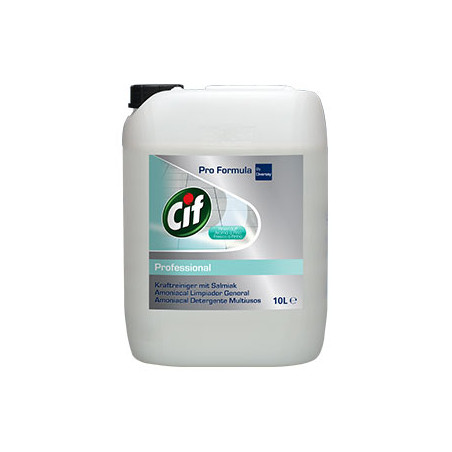 Detergente Cif Profissional Multiusos Amoniacal 10 Litros - O poderoso aliado para a limpeza profissional de excelência