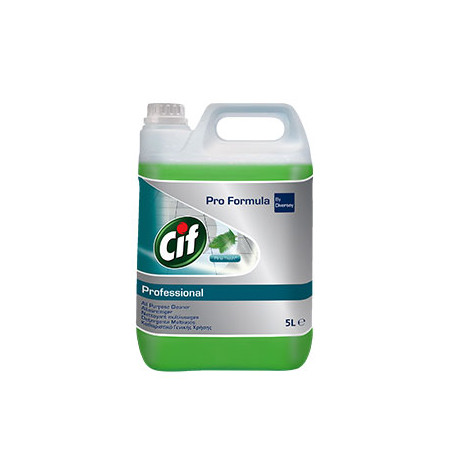 Detergente Cif Pinho Frescura Multiusos 5 Litros - Limpeza poderosa e aroma revigorante para todas as superfícies