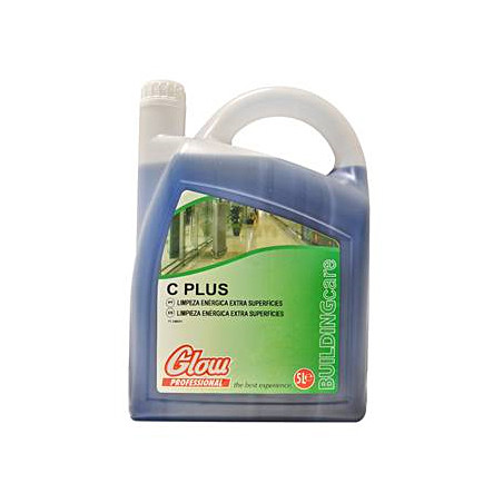Detergente Multifuncional Concentrado C Plus GLOW - 5 Litros: Limpeza poderosa e um brilho extraordinário para deixar tudo impec