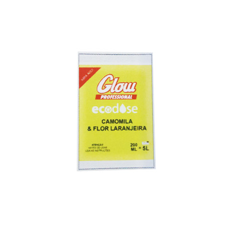 Detergente Multiusos Concentrado de Camomila GLOW Ecodose - 200ml: Limpeza Natural e Eficaz para sua Casa!