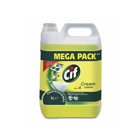 Limpeza Profissional com Cif Professional Limão 5L - Garanta uma Limpeza Poderosa e Eficiente!