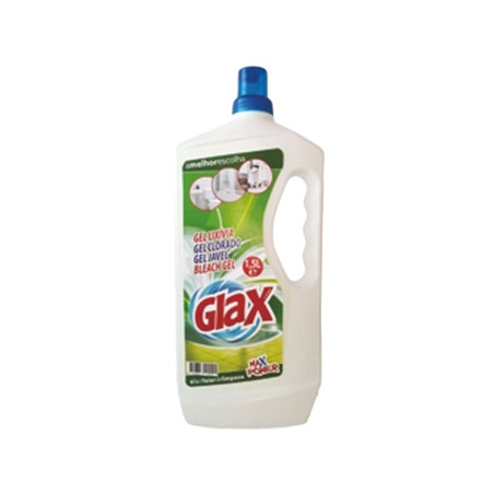 Detergente Glax Gel com Aroma Refrescante, Perfeito para Limpeza Profunda, Embalagem Econômica de 1,5 Litros