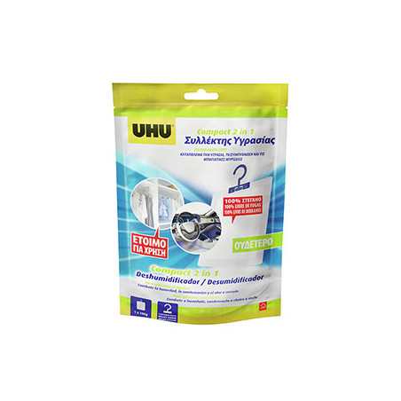 Desumidificador Compacto UHU 100g - Elimina a Humidade de Forma Eficiente!