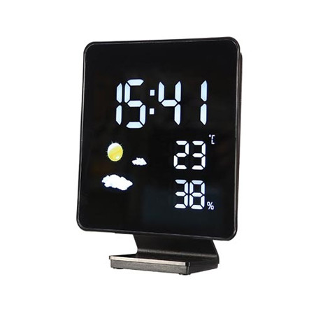  Relógio Digital com Estação Meteorológica e Ecrã a Cores