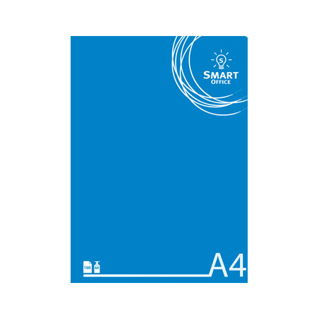 Caderno A4 Quadriculado Smart Office 100 folhas - Perfeito para anotações e organização impecável