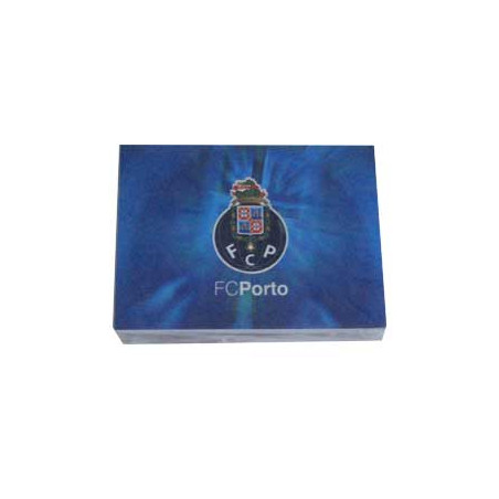 Bloco de Notas Personalizado Football Club Porto - 100 Folhas 102x74,5mm com Capa - Produto Exclusivo e Autêntico!