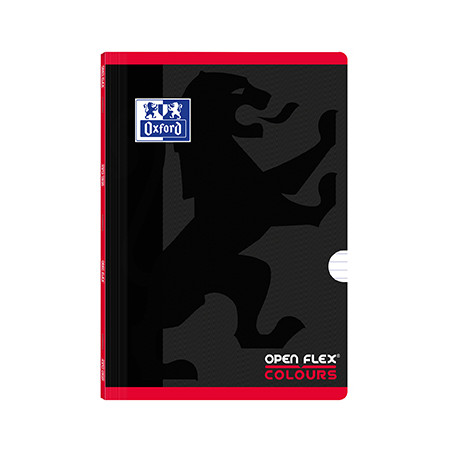 Caderno A4 Pautado Vermelho Openflex com Capa Colorida - 1 unidade