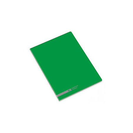 Caderno Agrafado Ambar Escolar A5 Pautado 70g, 48 folhas - Cor Verde: Ideal para organização e estudo