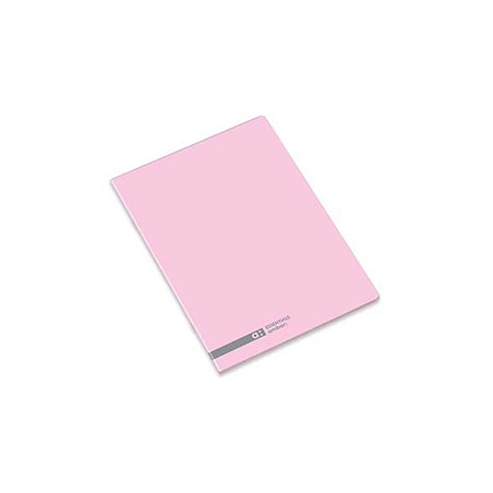 Caderno Agrafado Ambar School A5 Pautado, com 48 folhas de 70 gramas e cor rosa: Acompanha as tuas anotações com estilo!