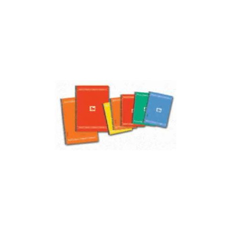 Conjunto de 10 Cadernos de Capa Plástica Tauro Extra, formato A5, pauta Quadriculada (6485)