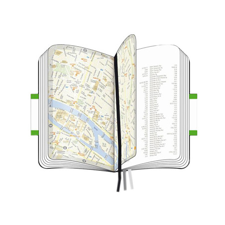  Caderno de Anotações Mapa da Cidade de Lisboa - Moleskine Clássico