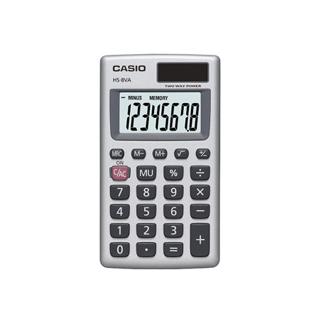 Calculadora Casio HS8VA: A ferramenta perfeita para cálculos rápidos e precisos!