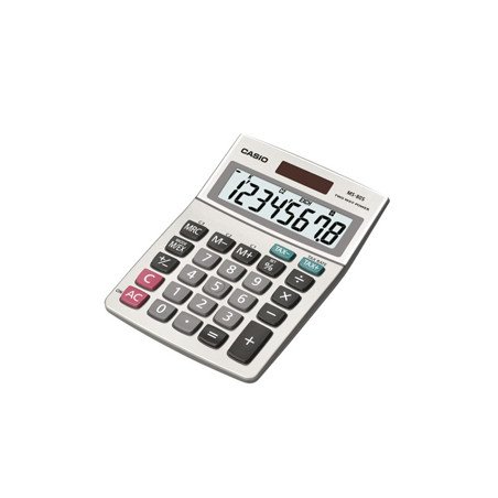 Calculadora de Secretaria Casio MS-80B com 8 Dígitos: Fácil de usar e eficiente!