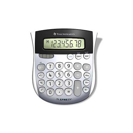  Calculadora de Secretaria Texas Instruments TI 1795 SV com 8 dígitos