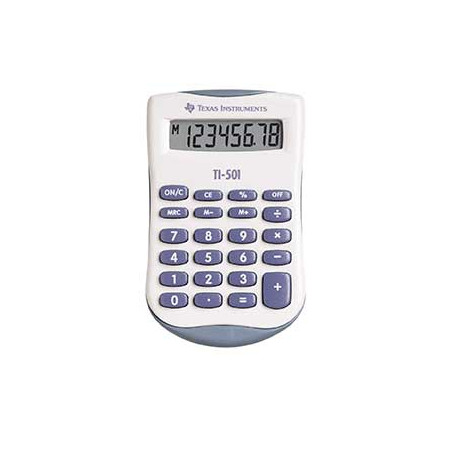 Calculadora Secretaria Texas Instruments TI 501 de 8 dígitos: A Ferramenta Perfeita para suas Necessidades