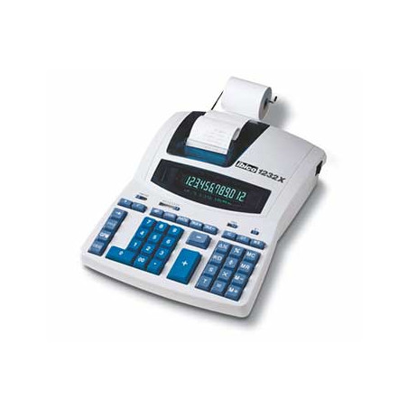  Calculadora de Secretária Ibico 1232X 12 Dígitos com Fita - Faça Cálculos com Precisão e Praticidade!