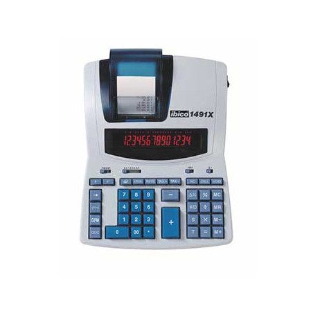 Calculadora térmica Ibico 1491X de 14 dígitos: otimize suas tarefas de escritório com precisão e eficiência!