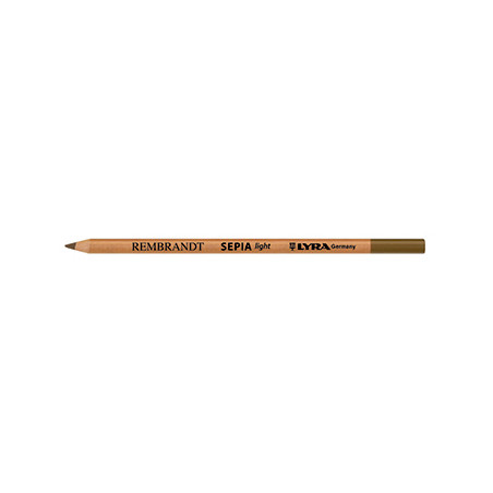 Lápis de cor sépia claro sem óleo Lyra Rembrandt Art Specials - Lápis profissional para desenho realista - 1 unidade