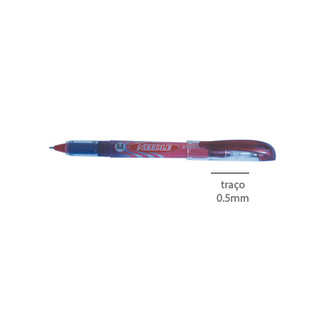  Caneta Marcadora Vermelha de Ponta Fina 0,5mm Penac Needle - Perfeita para Detalhes Precisos - 1 Unidade