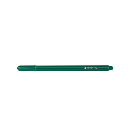 Caneta Ponta Fina Verde 0,5mm Tratto Pen 800304 - Ideal para Escrever e Realçar Detalhes