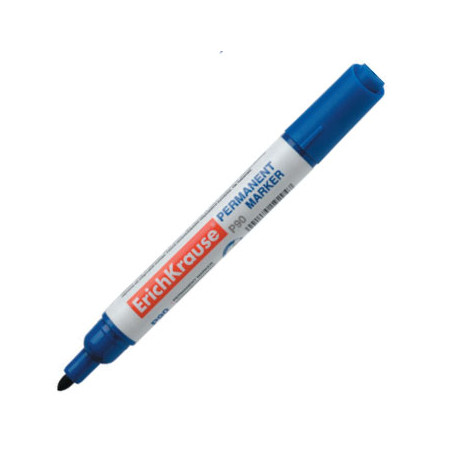 Marcador Azul de Ponta Média 2mm EK P90 - Perfeito para Escrever e Realçar - Compre Agora!