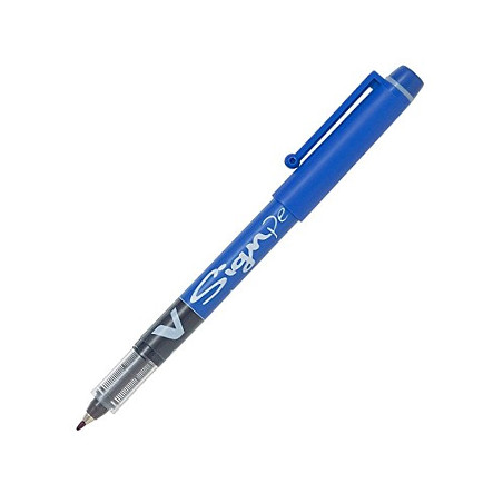  Caneta Pilot V-Sign Pen Azul 0,6mm Médio - Matéria-prima de alta qualidade