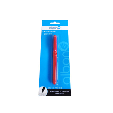 Tinta vermelho médio AC1388-03 - Ideal para escrita permanente, qualidade garantida!