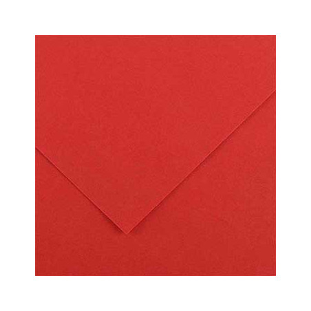 Papel Cartolina Vermelha Canson 50x65cm 185g - Perfeito para Artes e Projetos Criativos de Alta Qualidade!