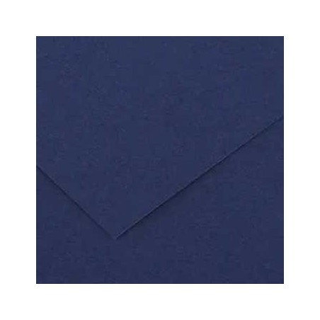Cartolina Canson Azul Ultramar 50x65cm - Papel de 185g - Perfeito para Artes e Projetos Criativos