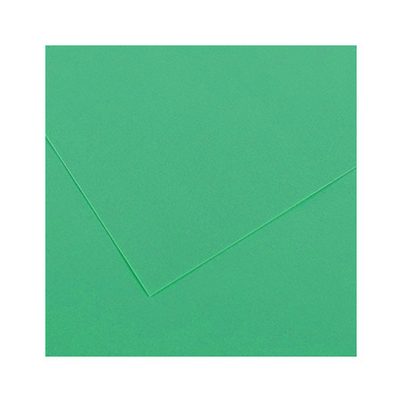 Cartolina verde hortelã Canson, tamanho 50x65cm, gramatura 185g - Ideal para dar vida aos seus projetos de artesanato!