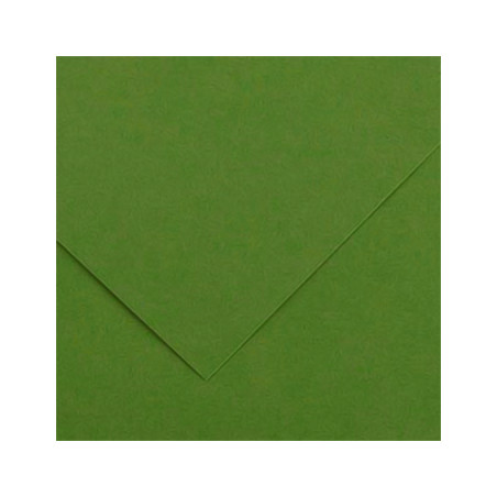 Papel Cartolina Canson Verde Safari 50x65cm - Alta qualidade 185g - Ideal para Artes e Projetos Criativos