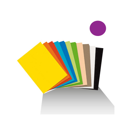 Cartolina Violeta/Roxo 50x65cm 180g - Papel de Alta Qualidade e Durabilidade para os seus Projetos Criativos