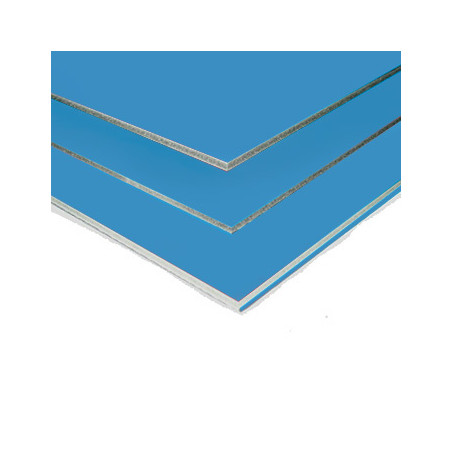 Pacote com 40 unidades de Placas de K-Line Azul de 5mm, tamanho 50x70cm