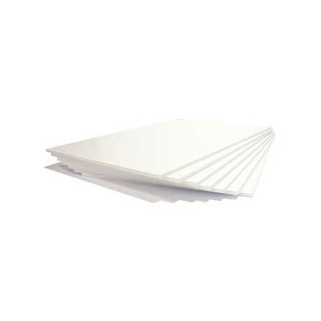 Placas de Espuma K-Line Branco de 5mm tamanho A3 - Pacote com 20 unidades: Ideal para o teu projeto de forma fácil e econômica!