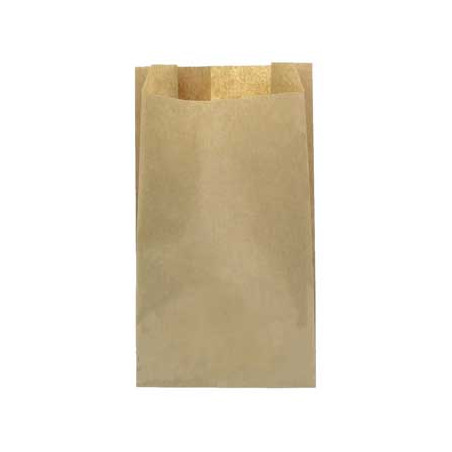 Embalagem para pão: Saco de Papel Castanho 24x7x42cm - Pacote com 1000 unidades