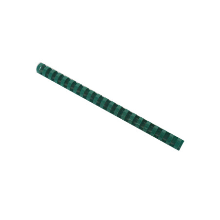 Argolas de PVC de 18mm em Verde para Encadernação - Pacote com 100 Unidades, Suporta até 140 Folhas
