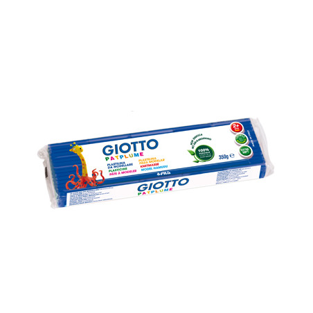 Plasticina Giotto Patplume 350gr Azul Escuro