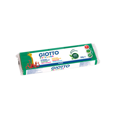 Plasticina Giotto Patplume 350gr Verde Escuro