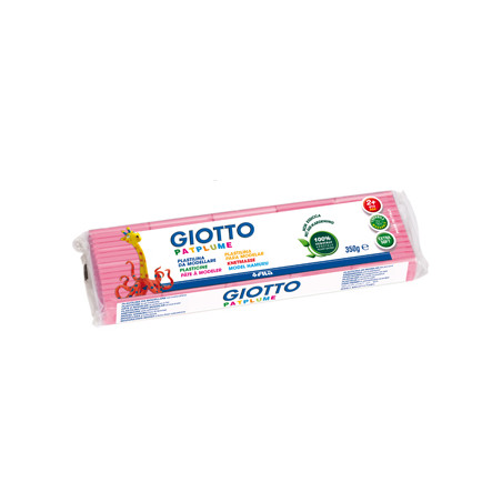 Plasticina Giotto Patplume 350gr Rosa