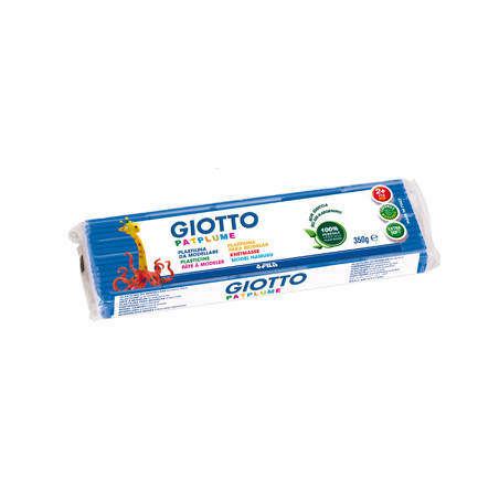 Plasticina Giotto Patplume 350gr Azul Claro
