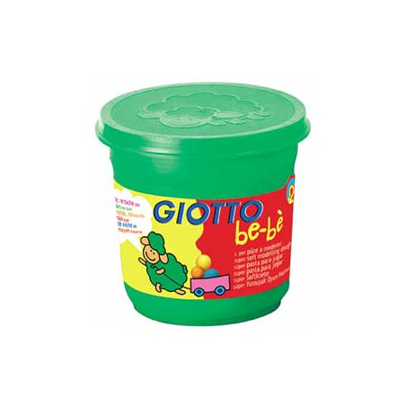 Pasta Modelar Verde Giotto Be-Be 220g - Divertida e Criativa para Moldar com Alegria!