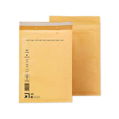 Proteja seus envios com o Envelope Acolchoado de Papel Kraft Nº1 - Dimensões 180x265mm para Envios Seguros