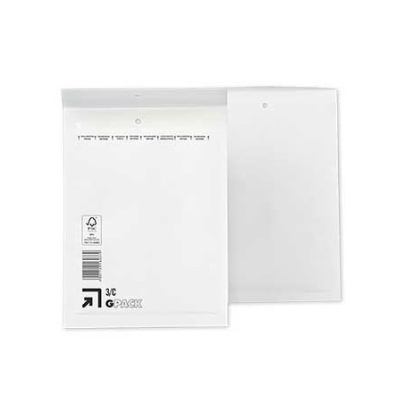 Envelope Almofadado Branco Número 0 de 150x215mm - Unidade: Proteja seus documentos com estilo e segurança!