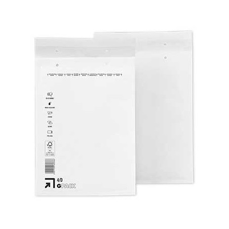 Envelope Almofadado Branco 180x265mm - Proteja seus documentos com segurança e praticidade!
